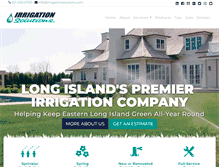 Tablet Screenshot of irrigationsolutions.com